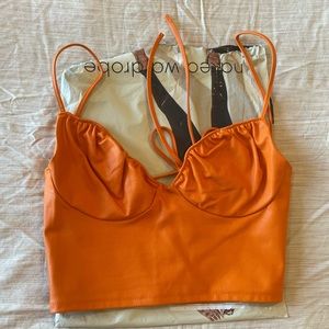 Naked Wardrobe Down Faux U Top